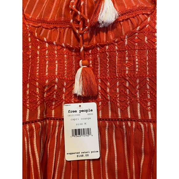 Free People Lola Embroidered Mini Dress, M - Picture 5 of 5